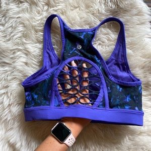 Lululemon Sports Bra Strappy Rare 6
